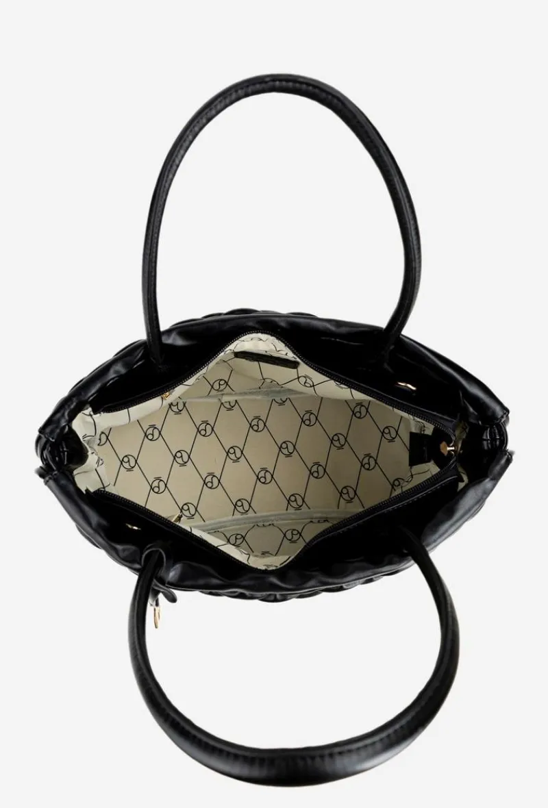 Hot Torebka Typu Shopper BAG5940-020 Czarna Torebki Nobo|Torebki Klasyczne