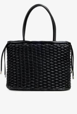 Hot Torebka Typu Shopper BAG5940-020 Czarna Torebki Nobo|Torebki Klasyczne