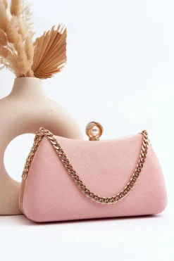 Sale Boto Torebka Wizytowa Kopertówka Nadrei Różowa