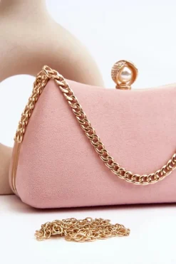 Sale Boto Torebka Wizytowa Kopertówka Nadrei Różowa