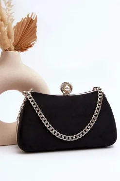 Sale Boto Torebka Wizytowa Kopertówka Nadrei Czarna