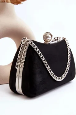 Sale Boto Torebka Wizytowa Kopertówka Nadrei Czarna