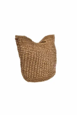 Online Torebka Z Plecionki Big Star NN574109 Brązowa Torebki Plażowe|Torebki Klasyczne