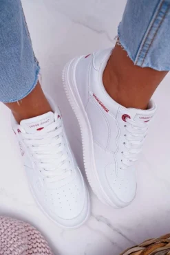 Trampki Damskie Cross Jeans></noscript>Cross Jeans Trampki Damskie Białe EE2R4143C