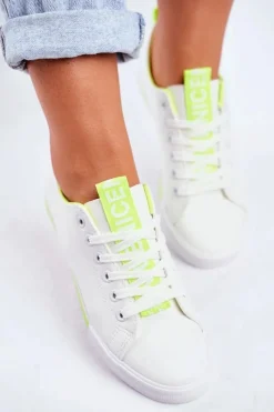 Clearance Boto Trampki Damskie Klasyczne Zielone Ville