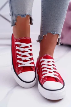 Trampki Damskie Niskie><noscript><img width=