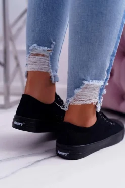 Trampki Damskie Niskie></noscript>Boto Trampki Damskie Niskie Smith's Czarne