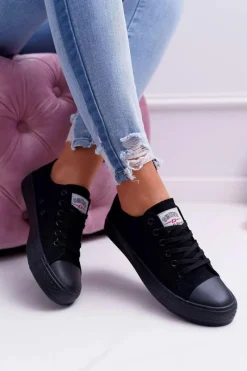 Trampki Damskie Niskie></noscript>Boto Trampki Damskie Niskie Smith's Czarne