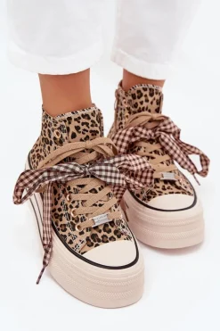 Trampki Damskie Wysokie><noscript><img width=