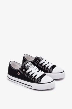 Best Big Star Shoes Trampki Dziecięce Big Star FF374206 Czarne Czarny