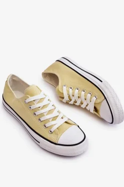 Best Trampki Klasyczne Niskie Damskie Żółte Vegas Damskie Trampki Damskie Niskie