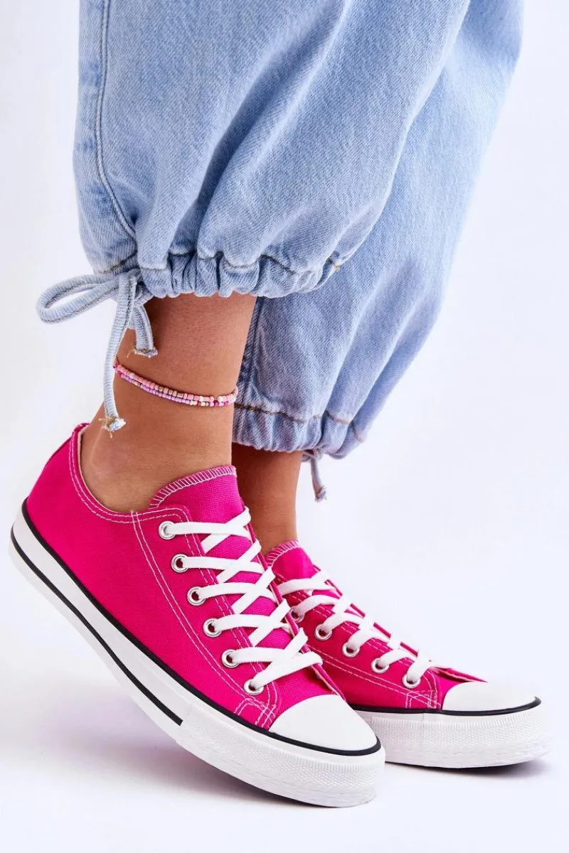 Outlet Trampki Klasyczne Niskie Damskie Fuksja Vegas Damskie Trampki Damskie Niskie