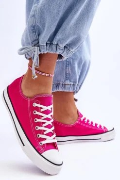 Outlet Trampki Klasyczne Niskie Damskie Fuksja Vegas Damskie Trampki Damskie Niskie