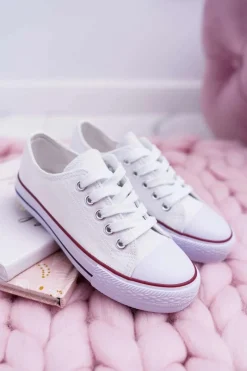 Best Boto Trampki Młodzieżowe Buty Białe Filemon