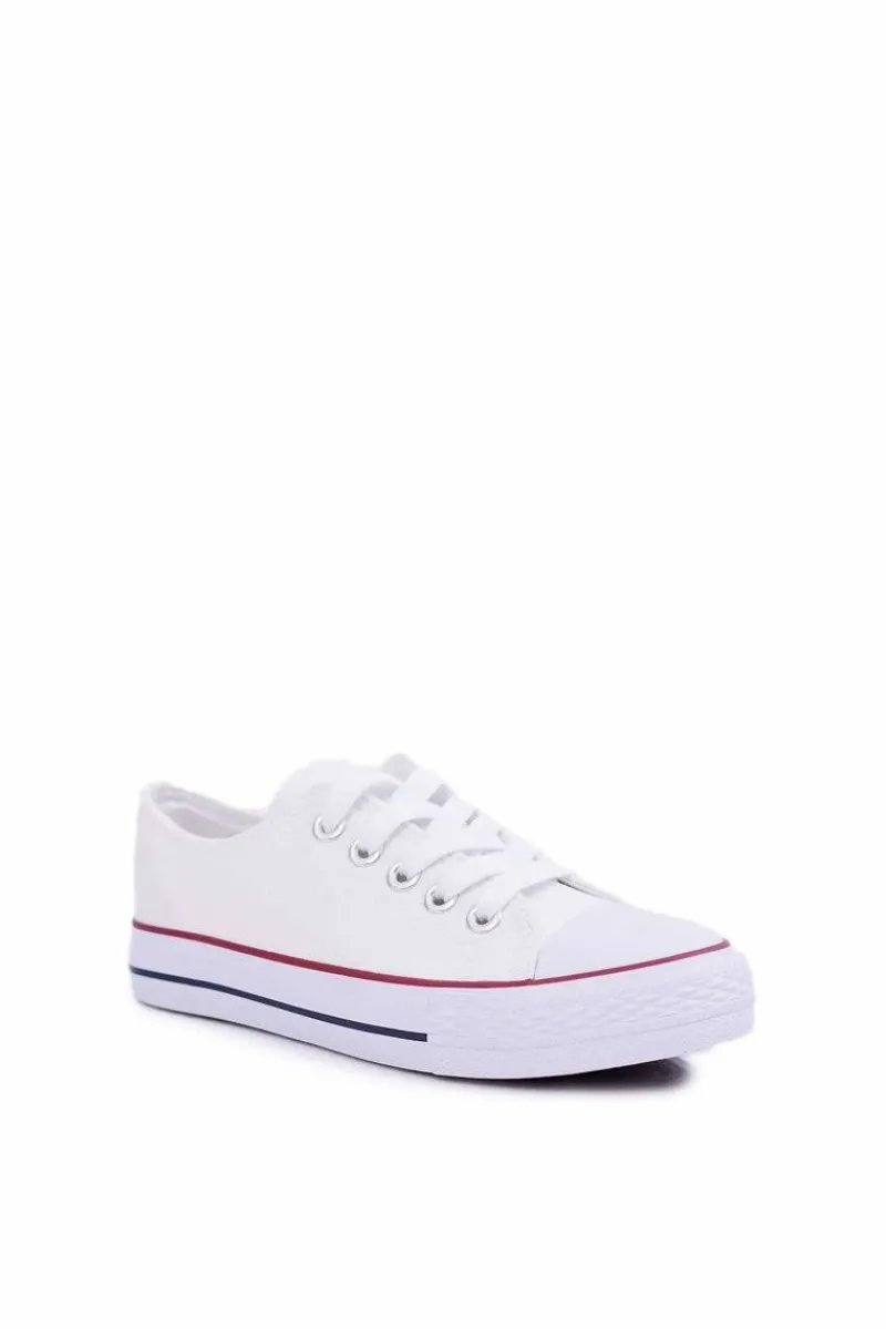 Best Boto Trampki Młodzieżowe Buty Białe Filemon