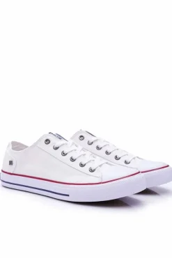 Trampki Męskie Big Star|Trampki Niskie>Big Star Shoes Trampki Męskie Big Star Białe DD174271