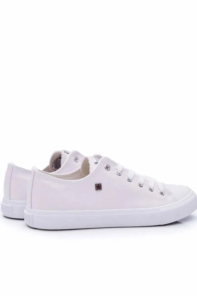 Trampki Męskie Big Star Białe V174347 Męskie Trampki Męskie Big Star|Trampki Niskie