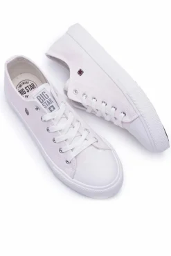 Trampki Męskie Big Star Białe V174347 Męskie Trampki Męskie Big Star|Trampki Niskie