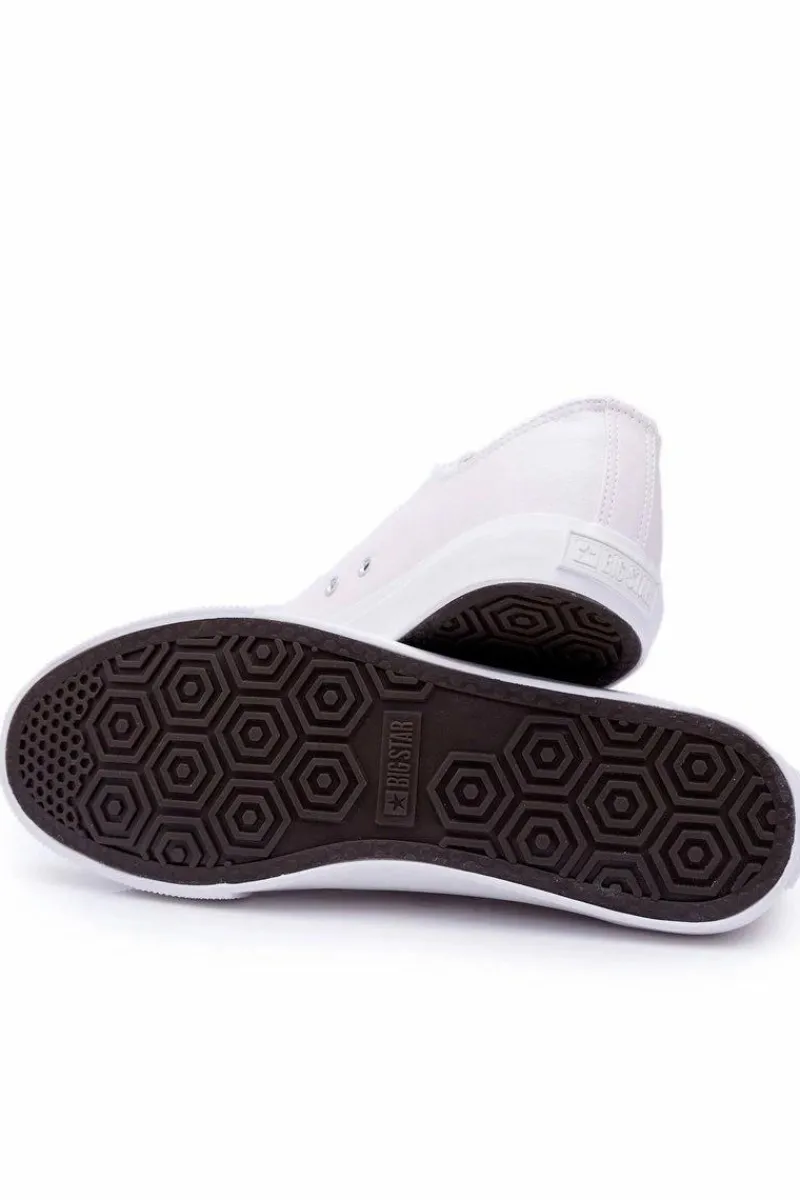 Trampki Męskie Big Star Białe V174347 Męskie Trampki Męskie Big Star|Trampki Niskie