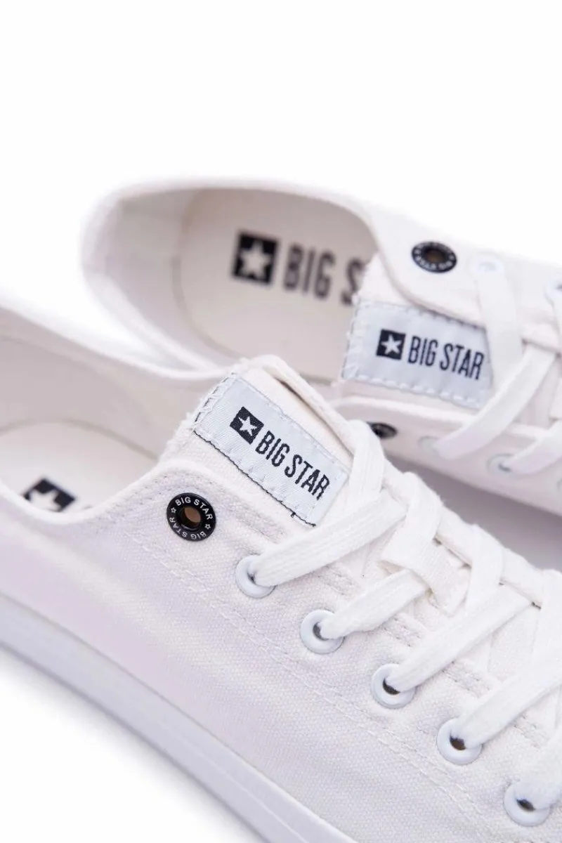 Trampki Męskie Big Star|Trampki Niskie>Big Star Shoes Trampki Męskie Big Star Białe FF174337