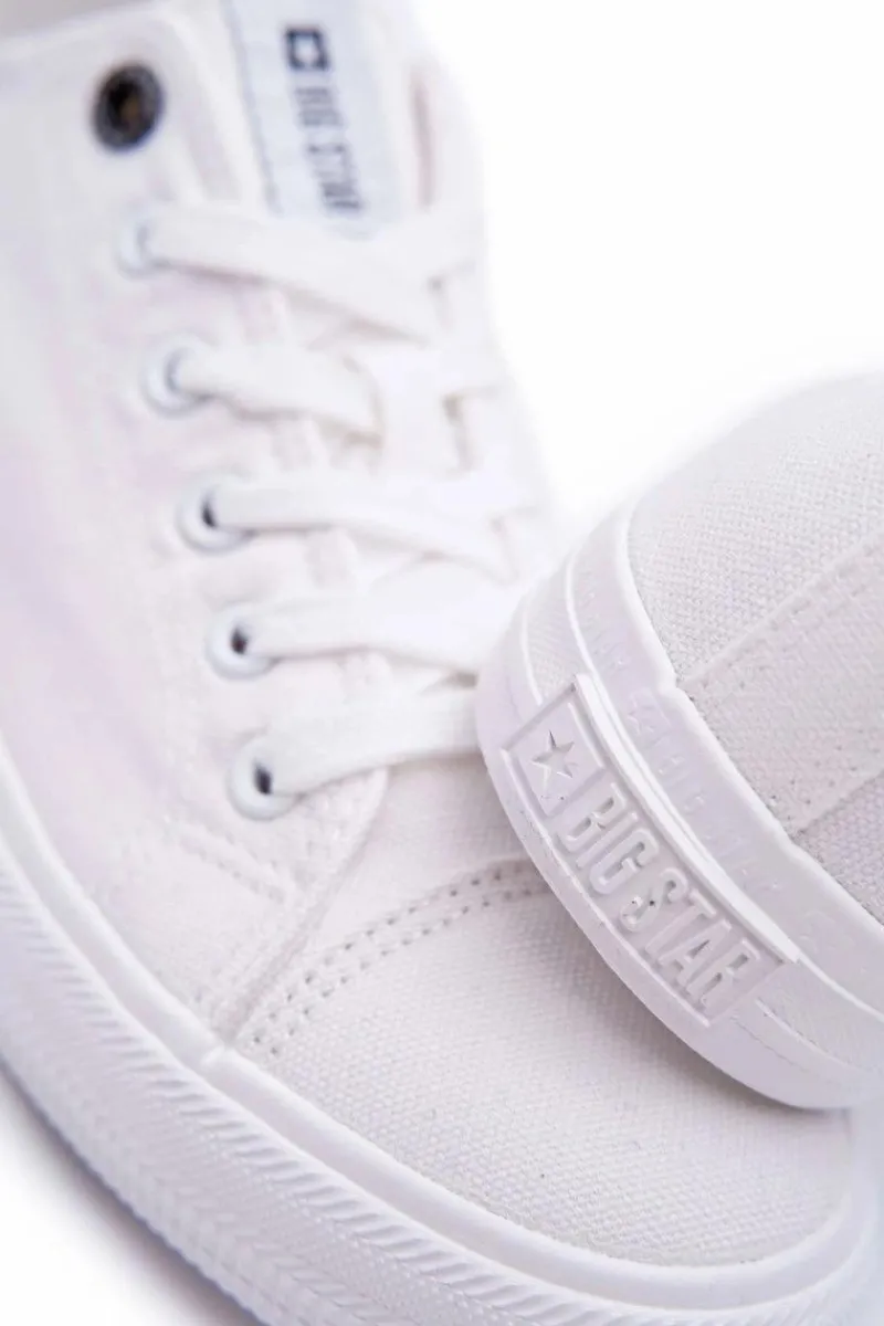 Trampki Męskie Big Star|Trampki Niskie>Big Star Shoes Trampki Męskie Big Star Białe FF174337