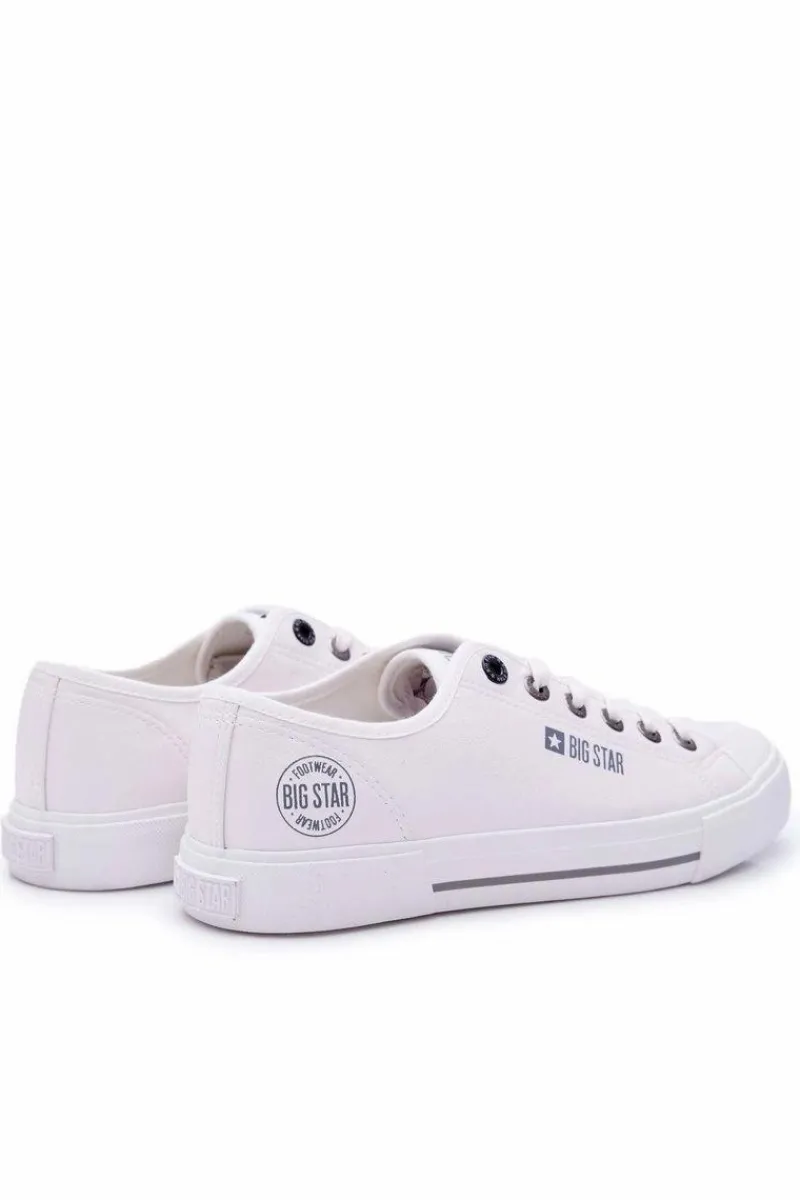 Trampki Męskie Big Star|Trampki Niskie>Big Star Shoes Trampki Męskie Big Star Białe FF174054