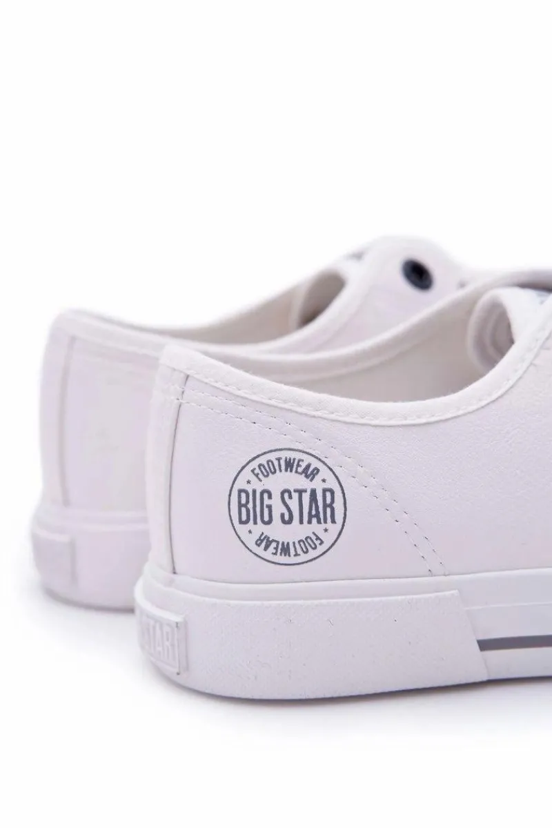 Trampki Męskie Big Star|Trampki Niskie>Big Star Shoes Trampki Męskie Big Star Białe FF174054