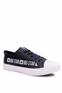 Trampki Męskie Big Star|Trampki Niskie>Big Star Shoes Trampki Męskie Big Star Czarne EE174069