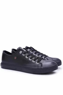 Sale Big Star Shoes Trampki Męskie Big Star Czarne V174345