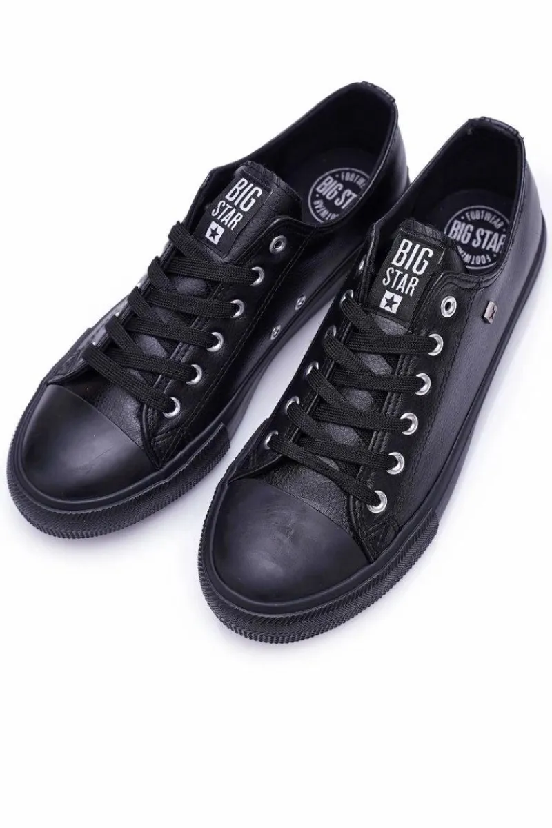 Sale Big Star Shoes Trampki Męskie Big Star Czarne V174345