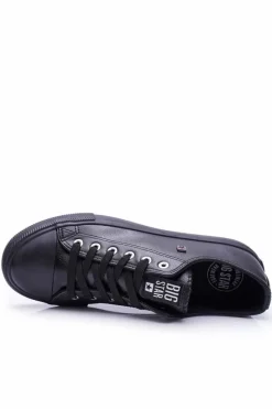 Sale Big Star Shoes Trampki Męskie Big Star Czarne V174345