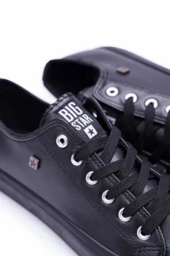 Sale Big Star Shoes Trampki Męskie Big Star Czarne V174345