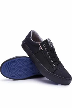 Trampki Męskie Big Star Czarne AA174096 Męskie Trampki Męskie Big Star|Trampki Niskie