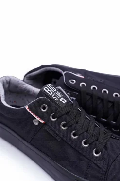 Trampki Męskie Big Star Czarne AA174096 Męskie Trampki Męskie Big Star|Trampki Niskie