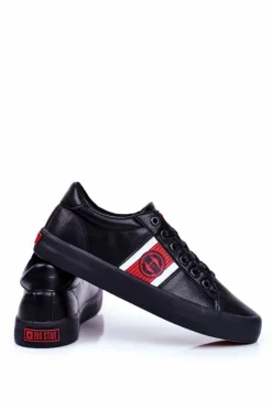 Trampki Męskie Big Star|Trampki Niskie>Big Star Shoes Trampki Męskie Big Star Czarne GG174111