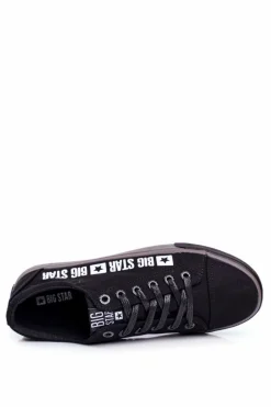 Best Big Star Shoes Trampki Męskie Big Star Czarne FF174527