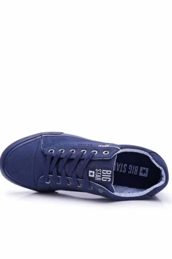 Big Star Shoes Trampki Męskie Big Star Granatowe AA174094