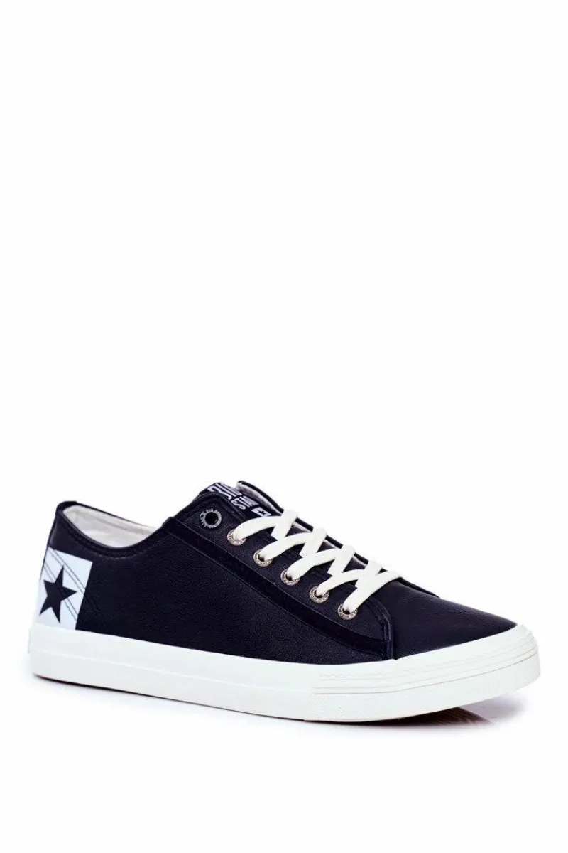 Trampki Męskie Big Star|Trampki Niskie>Big Star Shoes Trampki Męskie Big Star Granatowe EE174159