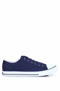 Big Star Shoes Trampki Męskie Big Star Granatowe DD174270