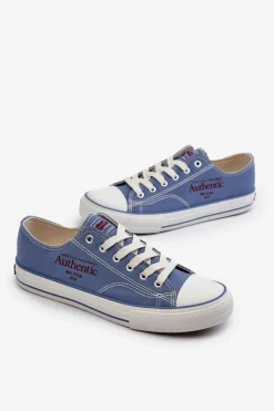 Trampki Męskie Big Star|Trampki Niskie></noscript>Big Star Shoes Trampki Męskie Big Star NN174060 e Niebieski