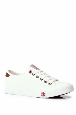 Clearance Cross Jeans Trampki Męskie Białe FF1R4055C