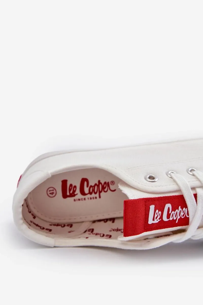 Lee Cooper Trampki Męskie LCW-23-31-2240 Białe