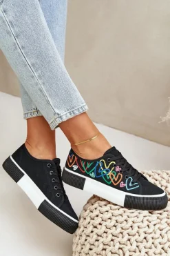 Trampki Damskie Niskie><noscript><img width=