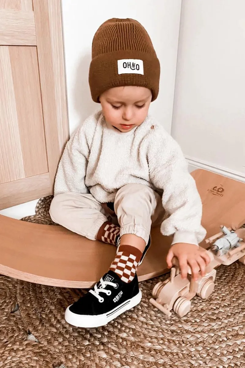 Chłopięce|Dziewczęce>Big Star Shoes Trampki Wsuwane Big Star JJ374169 Czarne