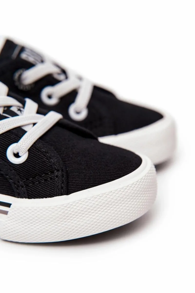 Chłopięce|Dziewczęce>Big Star Shoes Trampki Wsuwane Big Star JJ374169 Czarne