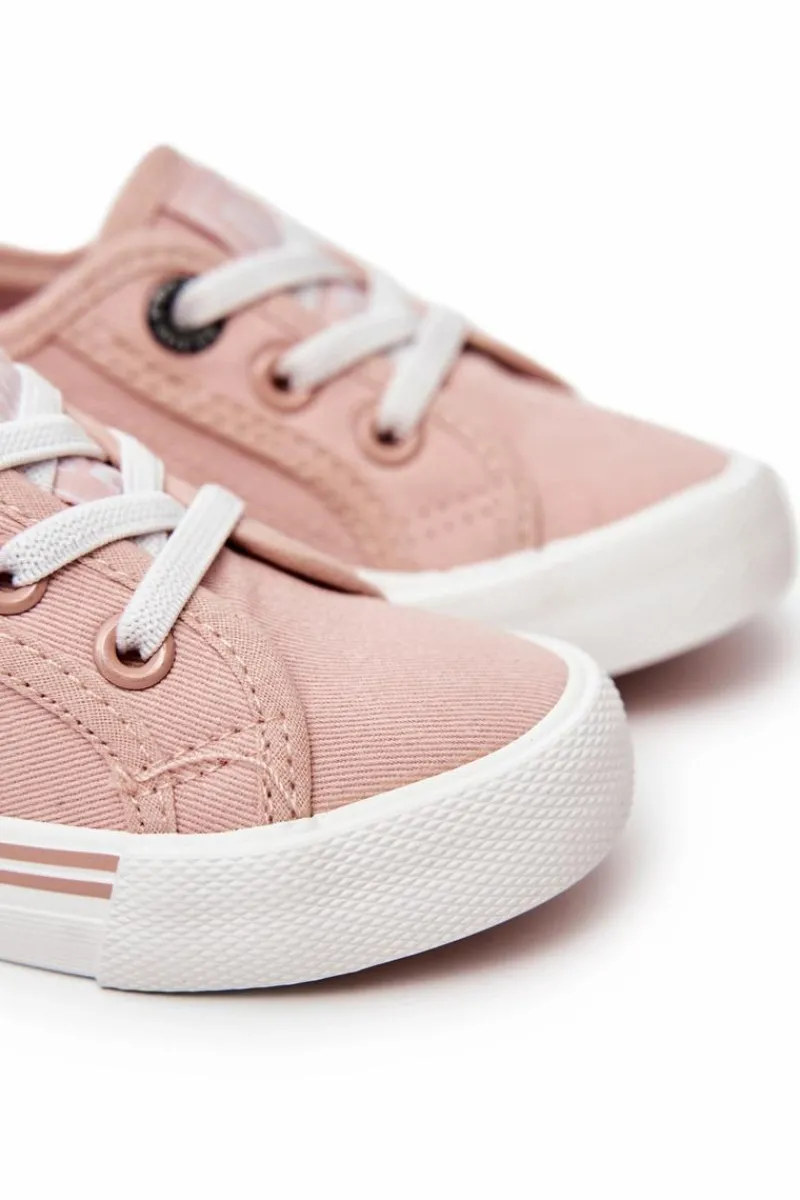 Online Big Star Shoes Trampki Wsuwane Big Star JJ374166 Jasnoróżowe