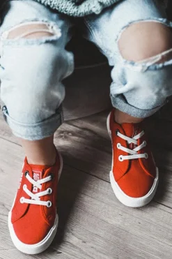 New Big Star Shoes Trampki Wsuwane Big Star JJ374167 Czerwone