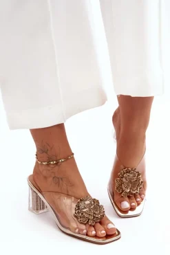 Klapki Na Obcasie|Klapki Damskie Klasyczne><noscript><img width=