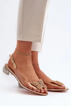 Sandały Na Obcasie><noscript><img width=