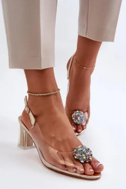 Sandały Na Obcasie><noscript><img width=